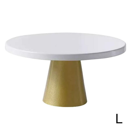 

Reduced！Iron Dessert Display Cake Stand Pedestal Wedding Decor Birthday Party Round Home