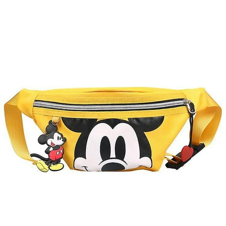 Disney's New Mickey Men And Women Belt Bag Mickey Mouse Shoulder Bag ...