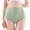 Z4-Light Green, variant on High Waisted Slightly Tummy Control Underwear for Women Plus Size Full Coverage Brief Soft Seamless Panties Lifting Comfortable Stretchy Briefs