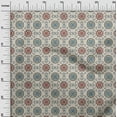 thumbnail image 3 of oneOone Cotton Silk Light Yellow Fabric Tiles Sewing Craft Projects Fabric Prints By Yard 42 Inch Wide, 3 of 4