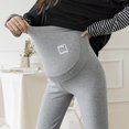 thumbnail image 5 of pstuiky Maternity Leggings Leggings Over The U-Shaped Belly Support High Waisted Pregnancy Plus Size Yoga Pants Full Length for Daily Wear Activewear Maternity Pants for Women, 5 of 9