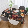 thumbnail image 2 of Yayeee Tablecloths for Rectangular Tables 54 x 54 inch Party Table Cover, Colorful Flower, 2 of 6
