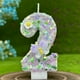 thumbnail image 4 of pstuiky Decoración digital de pastel con vela de cumpleaños vela para fiesta de celebración del primer cumpleaños flor, 4 of 6