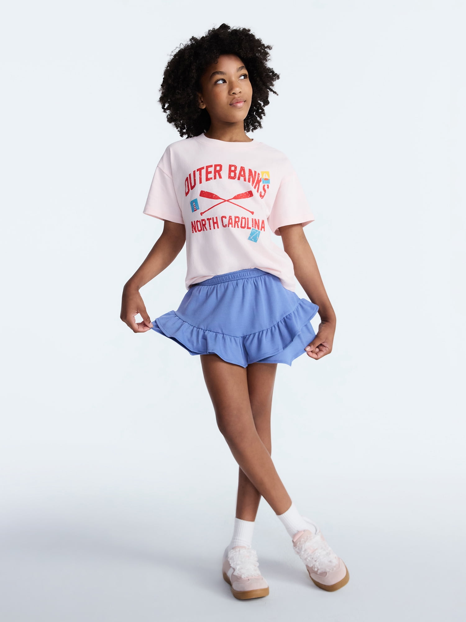 Weekend Academy Girls Knit Skort, Sizes 4-18