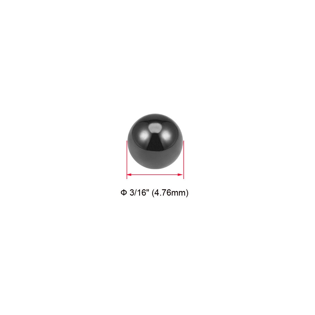 Unique Bargains Bearing Balls Inch Silicon Nitride Grade G5 Precision Balls 0.2"