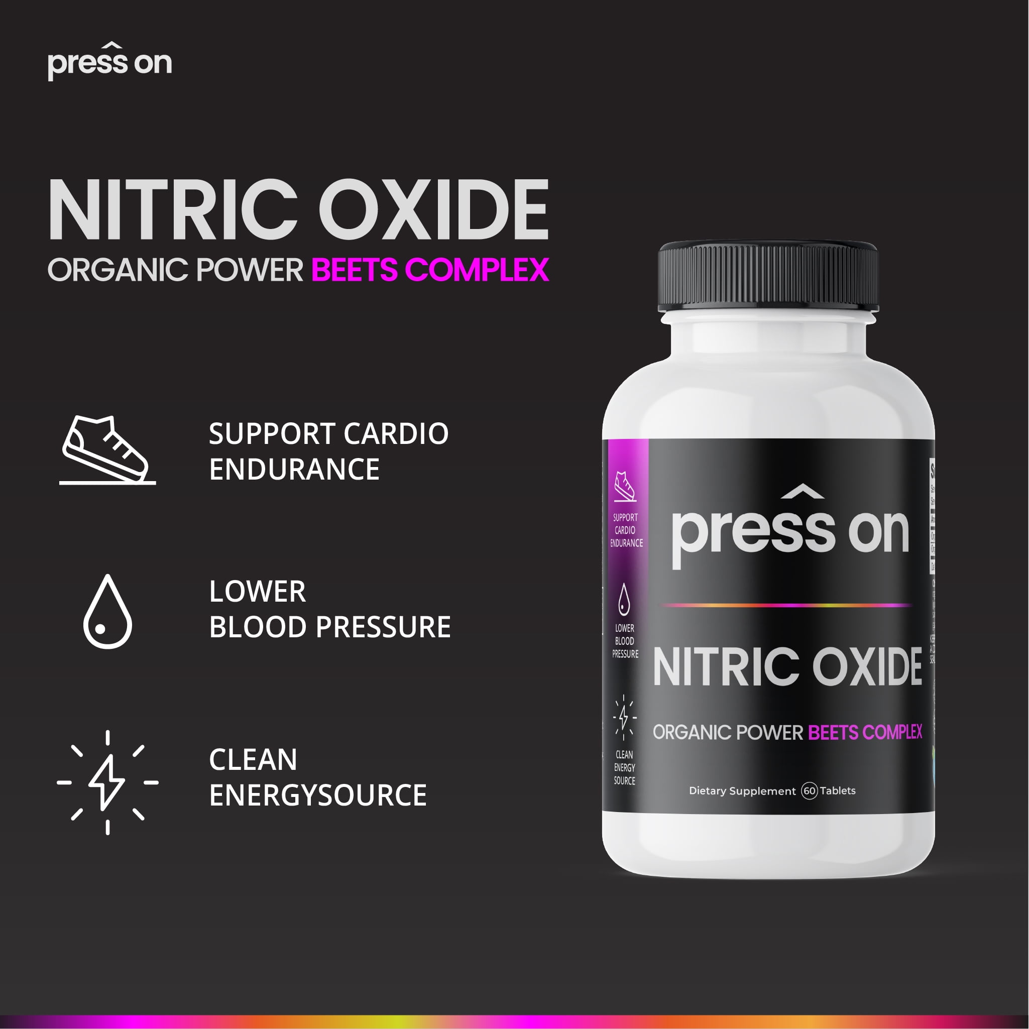 Beet Root Nitric Oxide Supplement Prime FlowDaily Dietary Nitrate... 