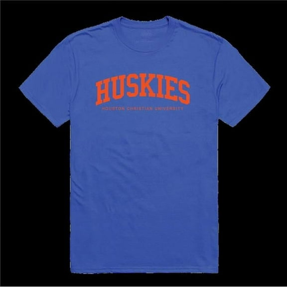 W Republic 537-524-RL2-05 Houston Christian University Huskies College T-Shirt, Royal - 2XL