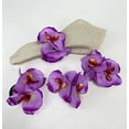 thumbnail image 4 of Fennco Styles Handmade Double Moth Orchid Decorative Napkin Rings, Set of 4 - Ivory Flower Napkin Holders for Dining Table, Banquet, Wedding, Holiday Décor and Special Event, 4 of 7