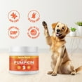 thumbnail image 4 of Ultimate Pumpkin for Dogs (16 oz) - with Organic Pumpkin, Apple, Sweet Potato, Miscanthus Grass & Blueberry, Digestive Support Relief for Constipation, Loose Stools, and Upset Stomaches, 60 Scoops, 4 of 8