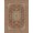 Reddish Brown, Pattern 9, variant on ODIKA Teal Distressed Inspired Scroll Terracotta That Couch Vintage Flowing Dynamic Stain Resistant Low Profile for Dorm Room, Small Living Apartment