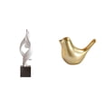 thumbnail image 1 of Estatua de arte abstracto,Estatua de arte abstracto Escultura de resina moderna,Figura de pájaros,Figura de pájaro dorado,decoración del hogar,estatua de animal,Estatuas decorativas de, 1 of 8