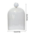 thumbnail image 5 of Sinyiin Clear Acrylic Smoker Infusions Dome Multipurpose Kitchen Tool With Unseamed Edges Design Tableware Smoker Cover, 5 of 8