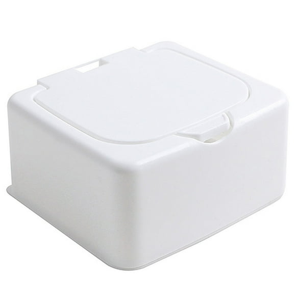 Fiudx Caja para Toallitas Húmedas, Dispensador de Papel Higiénico Duradero y Húmedo, Contenedor Recargable para Guardar Toallitas, Mantiene Las Toallitas Húmedas y Limpias, Ideal para Usar En Casa, O