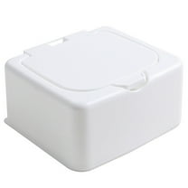 Hesxuno Wet Wipes Box, Baby Moist Toilet Paper Box, Baby Wipes Box, Wet Wipes Dispenser, Wipes Box, Storage Box with Lid for Home and Office