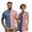 Patriotic Star Print, variant on Aplkyhs 250th Anniversary Eagle Matching Golf Shirts for Couple His and Hers Golf Shirts Matching Soft and Comfortable for Man Breathable Fabric Lightweight Suitable for Outdoor Sports