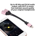thumbnail image 3 of Cable adaptador de carga para auriculares para iOS, cable adaptador de carga para auriculares 2 en 1, cable adaptador de cargador para auriculares para iOS, durabilidad extendida, 3 of 9