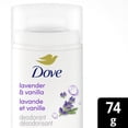 thumbnail image 2 of Dove Aluminum-Free Deodorant 72H Protection Lavender & Vanilla, 74 g, 2 of 7