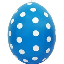 PMU Easter Celebrations Inflatable Easter Eggs Decorations 16 inch Blue - Lawn Decoration, Easter Party Accessories (1/pkg) Pkg/1
