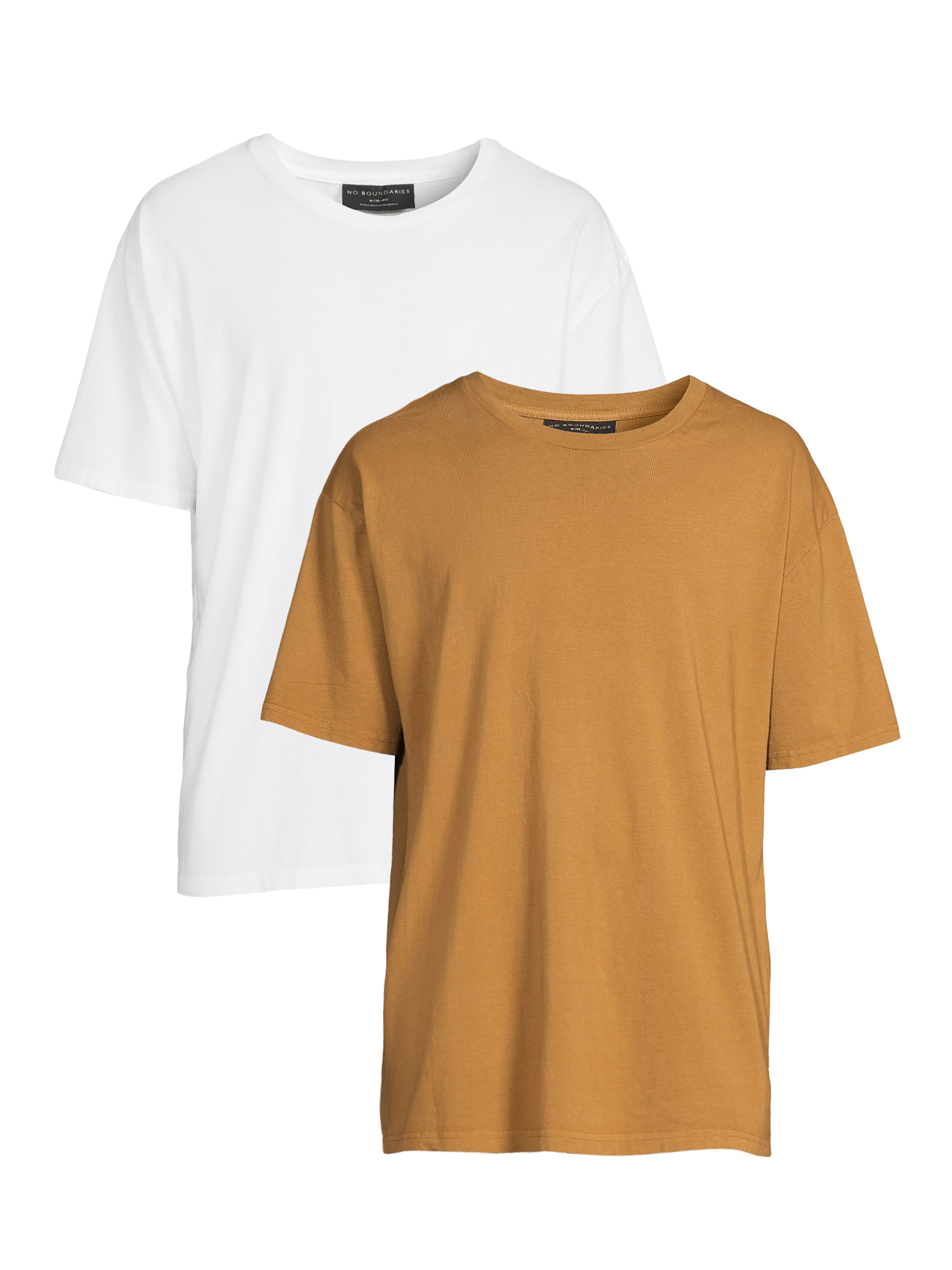 No Boundaries Men's and Big Men's Oversized T-Shirt, 2-Pack - Walmart.com