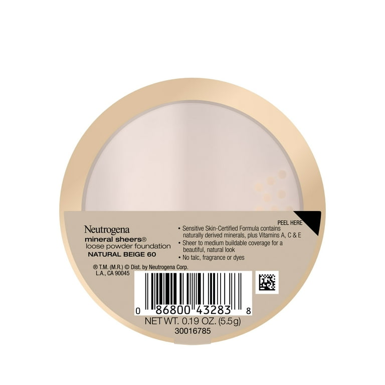 Neutrogena Mineral Sheers Loose Powder Face Makeup