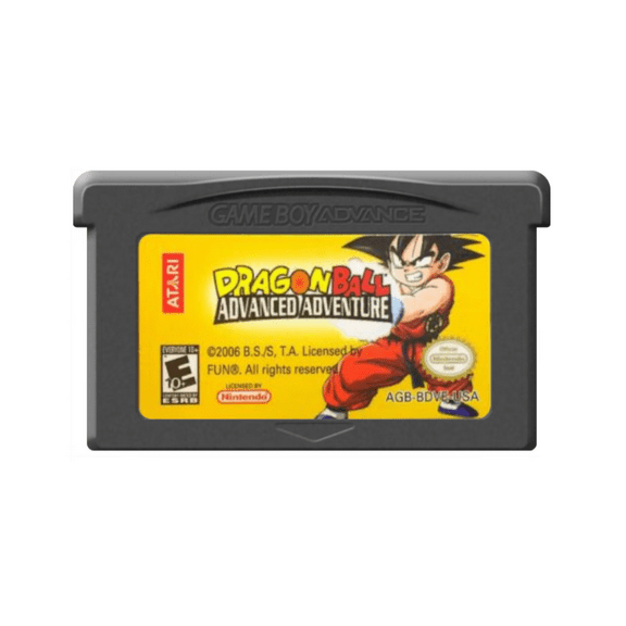 Dragon Ball: Advanced Adventure North America Version, Game Boy Advance Cartridges