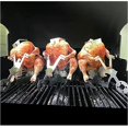 thumbnail image 4 of nipocaio 33*16.5*12cm Chicken Rotisserie Rack, Motorcycle Beer Can Stand for Grill, BBQ Chicken Rack, Portable Chicken Rack, BBQ Chicken Cooking Rack (Skull), 4 of 5