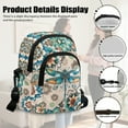 thumbnail image 6 of Xixirimido Dragonfly Pattern Sling Bag for Women Crossbody Bags Fanny Pack Chest Bag Travel Shoulder Belt Purse Backpack Gifts Boho Mandala, 6 of 7