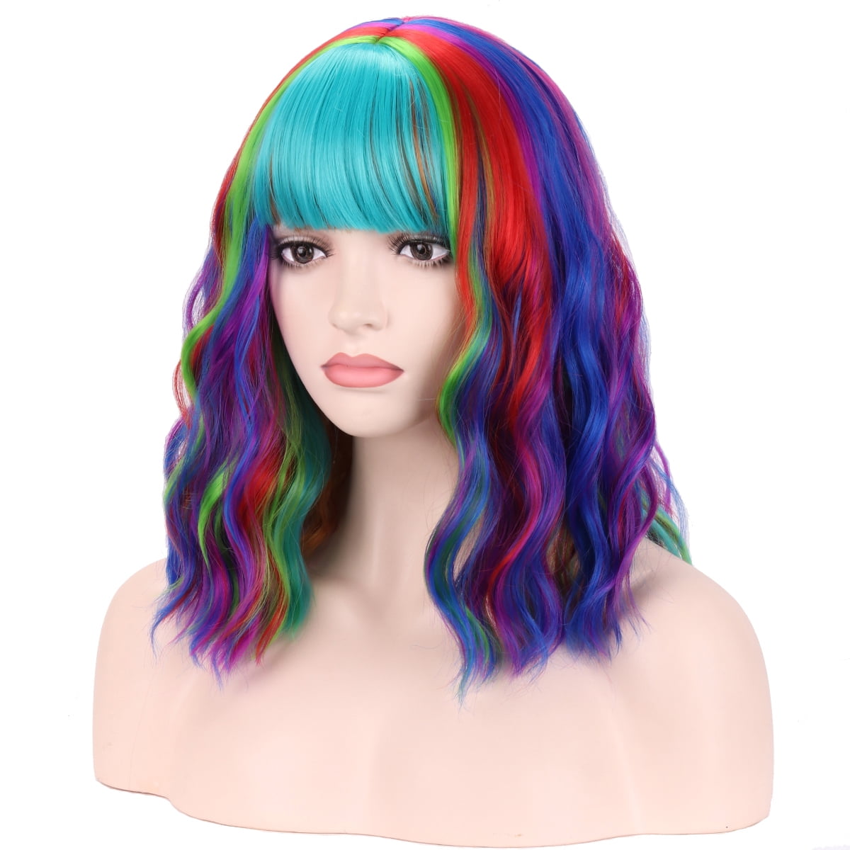 Rainbow Wig 