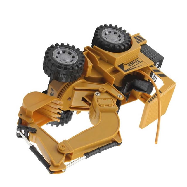 Ounissouiy Vehículo de carretera de ingeniería, rodillo de carretera con Control remoto inalámbrico, juguete de construcción eléctrica, Kit educativo, Kits de construcción modelo No.1 Ounissouiy FN003318-01