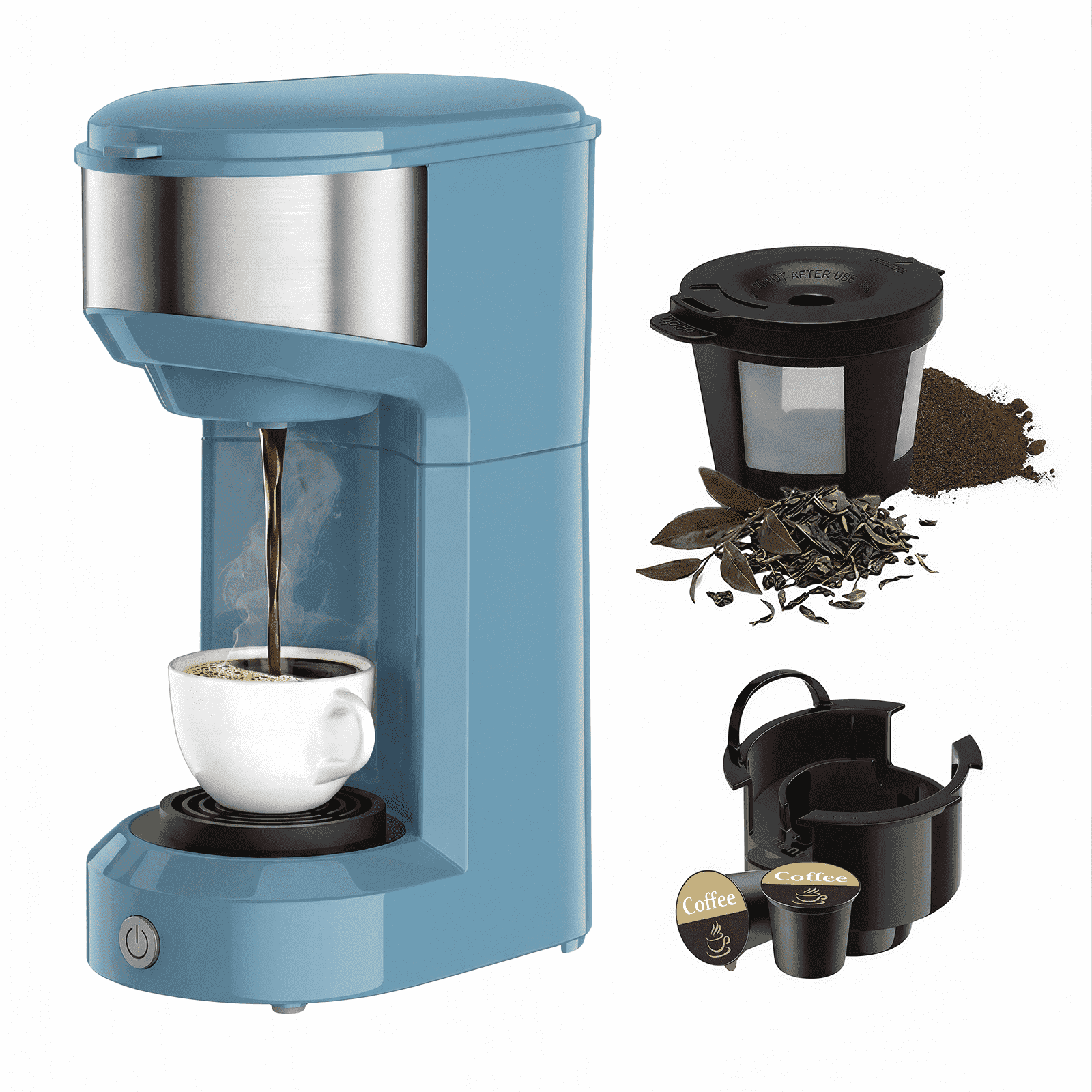 Cuisinart, Soho Single-Serve Coffeemaker, Black, OS - Walmart.com