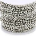 thumbnail image 4 of Cadena de acero Inoxidable 1.5mm BLESIY para Llavero Colgantes plata, 4 of 6