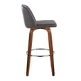 thumbnail image 5 of Toriano 30" Fixed-Height Bar Stool, Bar Chairs, Swivel Bar Stools, Bar Stools Set of 2, 5 of 6