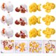 thumbnail image 3 of BRIGHTFUFU 50pcs en miniatura falsa palomitas de maíz falsas palomitas de maíz con palomitas de maíz simuladas, 3 of 7