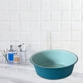 thumbnail image 6 of Thickened Plastic Wash Basin for Home & Dormitory Use, Multi-Purpose Sink for Washing Clothes, Soaking Feet, Portable Blue Basin, Size 25.8x20.5x9.2cm, 6 of 6