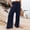 Navy, variant on Wensltd Loose High Waist Drawstring Casual Wide Leg Pants for Women
