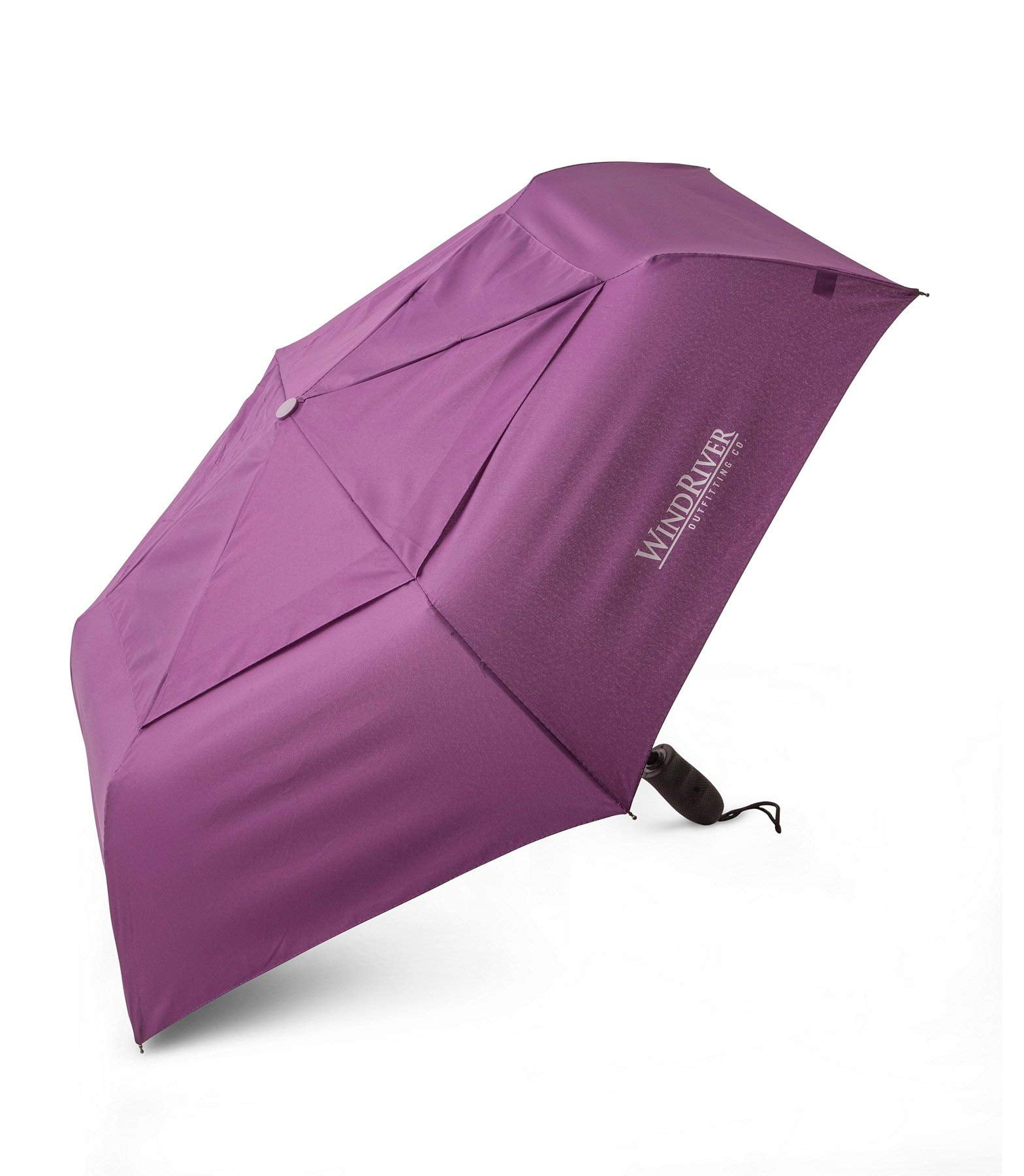 WindRiver 42" Automatic Open and Close Compact Purple Umbrella