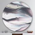thumbnail image 2 of Designart 'Circle Marble II' Geometric Metal Circle Wall Art - Disc of 36, 2 of 5