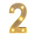 thumbnail image 1 of mtvxesu Led Alphabet Letters Lights Illuminated Marquee Lamp for Home Decor Birthday Party Wedding 16Cm Height 1 Count, 1 of 6