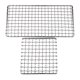 thumbnail image 5 of Alfombrillas Antiadherentes de Rejilla de Acero Inoxidable Reutilizables para Asar en El Patio Trasero Sunnimix Parrilla de leña de malla para exteriores, 5 of 8