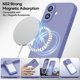 thumbnail image 2 of Funda de Silicona Premium, compatible con MagSafe, a Prueba de Golpes, para iPhone 17 6.3", Gris Lavanda, 2 of 7