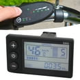 thumbnail image 1 of Panel de Pantalla Lcd de Bicicleta Eléctrica, Diseño de retroiluminaciónica de bicicleta eléctrica S866 Pantalla lcd 22.2 mm de diámetro de soporte paraparar impermeable, 1 of 7