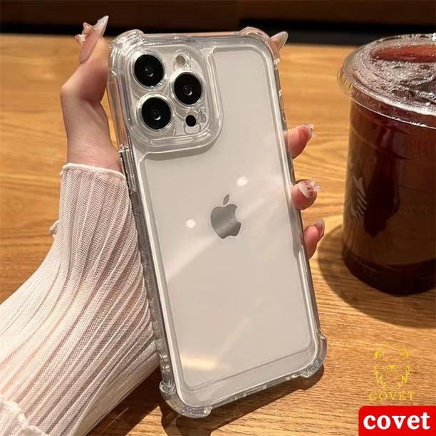 Funda De Lujo Transparente Acrílica A Prueba De Golpes Compatible Con iPhone 14 11 12 13 Pro Max XS X XR