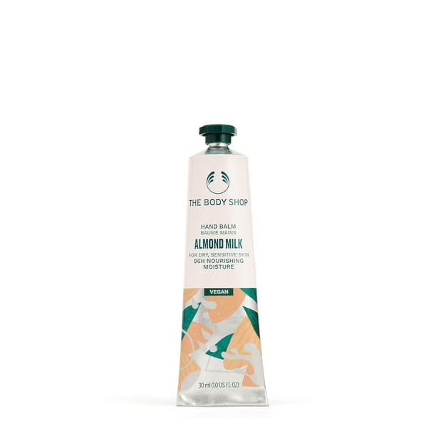 Crema de manos The Body Shop Almond Milk 30 ml que hidrata la piel