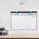 thumbnail image 4 of Calendario de pared Calendario inglés Calendario mensual Calendario para colgar en la pared Calendario doméstico, 4 of 6