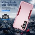 thumbnail image 7 of For Samsung Galaxy A35 / A55 Case Shockproof Rugged Full Body Protection Heavy Duty Dust/Drop Proof Cover Case​,Pink,For Galaxy A35/A55 (5G), 7 of 7