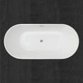 thumbnail image 5 of WOODBRIDGE 67" Freestanding Bathtub Contemporary Soaking Tub BTA1813, 5 of 6