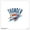 Unframed Version, variant on Gallery Pops NBA Oklahoma City Thunder - Global Logo Wall Art, Unframed Version, 12" x 12"