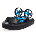 thumbnail image 4 of Drone RC JJRC JJRC H36F TERZETTO 3 en 1 Drone Barco Coche Agua Modo Tierra Modo Aire Modo 3 Altitud Mantener Modo sin cabeza RC Quadcopter Regalo para niños JJRC Drone RC, 4 of 7