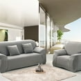 thumbnail image 5 of Ludlz Sofa Cover Flexible Removable Blended Fabric Protective Anti-slip Couch Slipcover Household Supplies, 5 of 8
