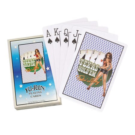 Official Licensed Playing Cards by Michael Landefeld - Hot Country Pinup Girl in Hotpants & Heels, 